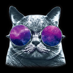 Hipster Cat - Galactic