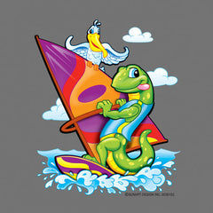 Surfing Lizard