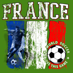 France World Soccer 2018 Heat Transfers