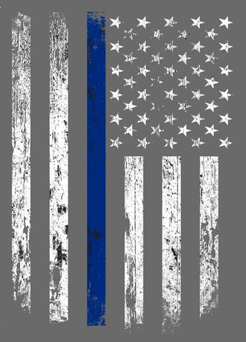 The Thin Blue Line - US Flag
