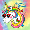 Rare Breed Unicorn Heat Transfer on Tie Die Apparel