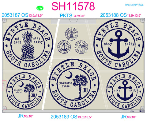 SH11587 - Puppy USA Sheet - Complete Set